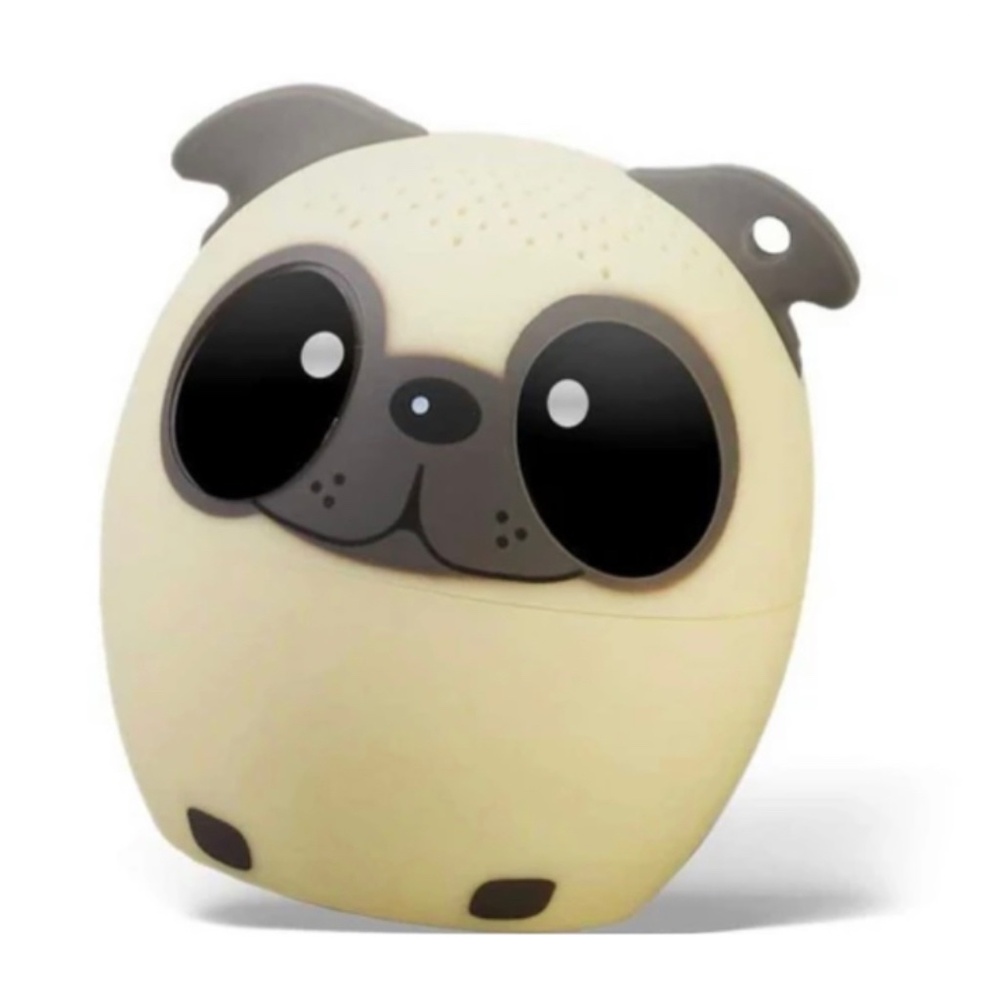 NIB Adorable iHip Bluetooth Wireless Pug Doggy Speaker!